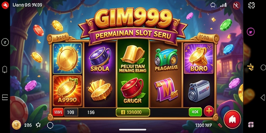 Tampilan gameplay menarik dari GIM999 yang mengasyikkan.