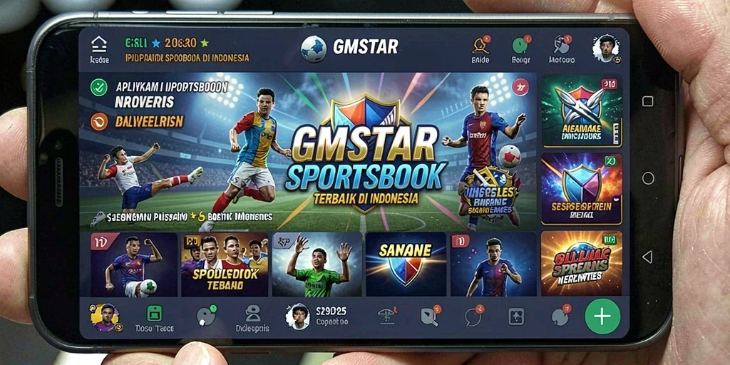 Screenshot gameplay GMSTAR menampilkan antarmuka taruhan yang intuitif.
