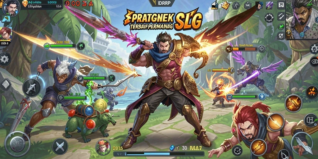 Tampilan gameplay <strong>IDRRP</strong> yang seru dalam pertempuran strategi.