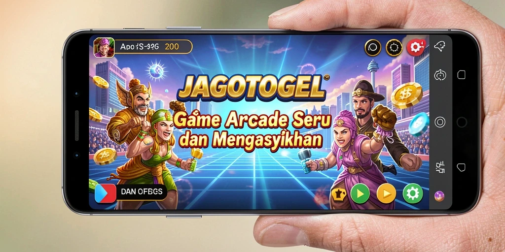 Tampilan utama gameplay seru JAGOTOGEL dengan grafis menarik.